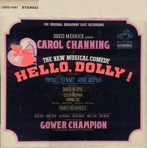 David Merrick (2) Presents Carol Channing - Hello, Dolly! (The Original Broadway Cast Recording) (LP, Gat)_3988215499