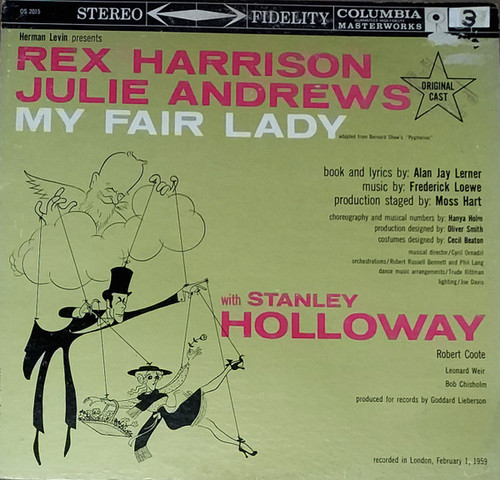 "My Fair Lady" Original London Cast - My Fair Lady (LP, Album)