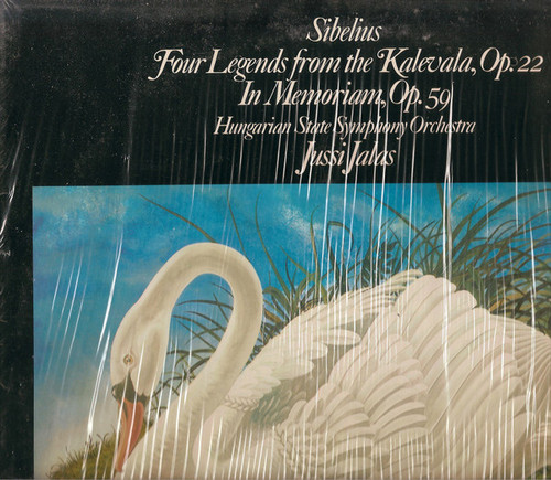 Sibelius*, Jussi Jalas, Hungarian State Symphony Orchestra - Four Legends From The Kalevala, Op. 22 / In Memoriam, Op. 59 (LP, Album, Clu)