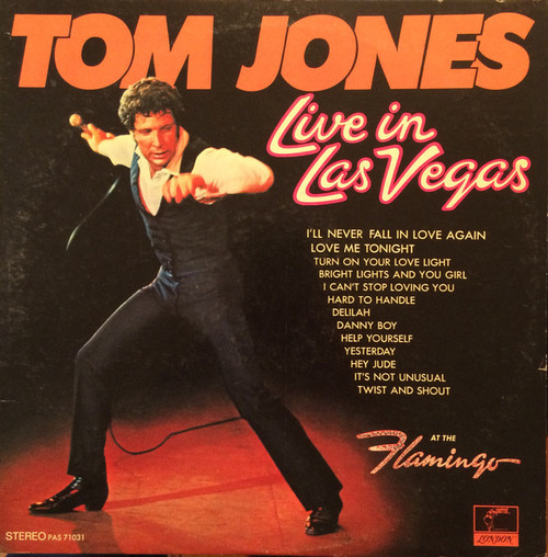 Tom Jones - Live In Las Vegas (LP, Album, BW)_3987969289