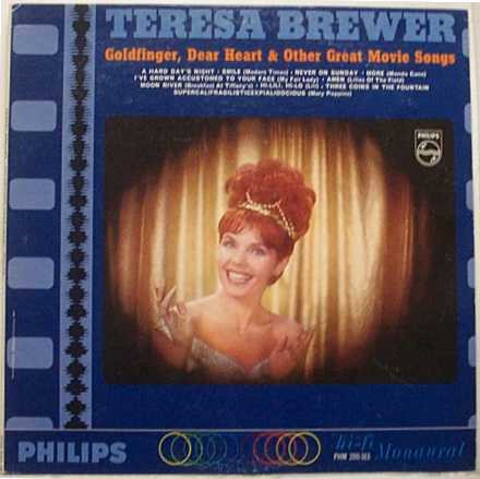 Teresa Brewer - Goldfinger, Dear Heart & Other Great Movie Songs (LP, Mono)