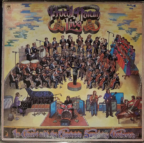 Procol Harum In Concert With The Edmonton Symphony Orchestra - Live (LP, Album, Ter)