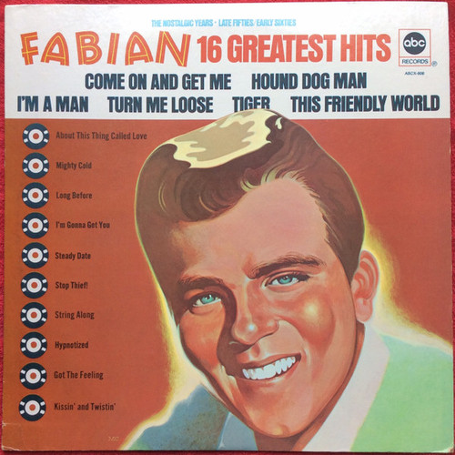 Fabian (6) - 16 Greatest Hits (LP, Comp)