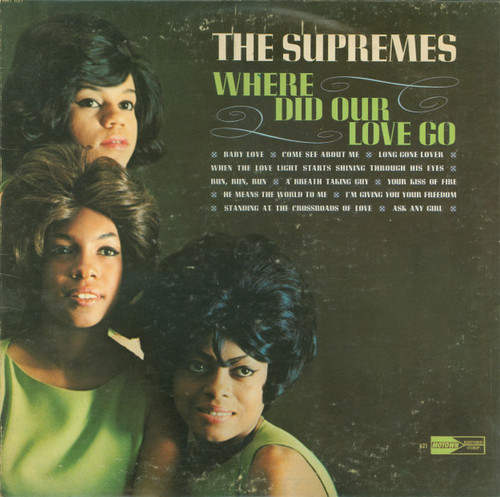 The Supremes - Where Did Our Love Go (LP, Album, Mono)_3991704259