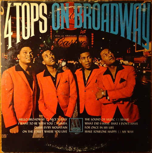 Four Tops - On Broadway (LP, Album, Mono, Roc)