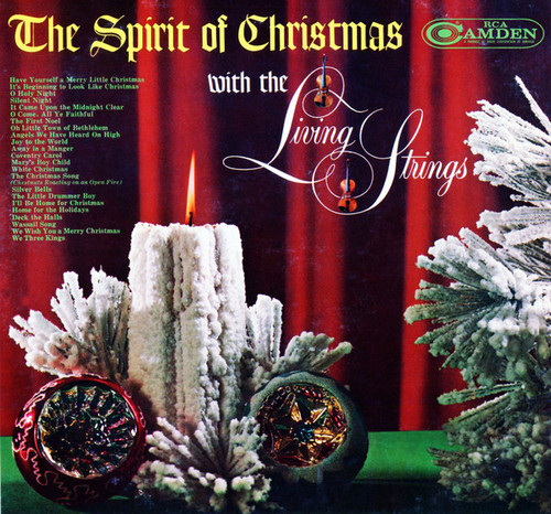 Living Strings - The Spirit Of Christmas With The Living Strings (LP, Album, Mono)_3990917449