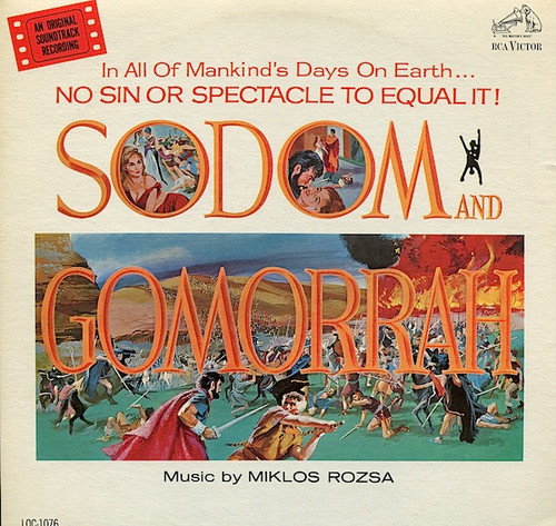 Miklós Rózsa - Sodom And Gomorrah (LP, Mono)