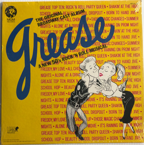 Various - Grease - The Original Broadway Cast Album (LP, Album, Club, RCA)
