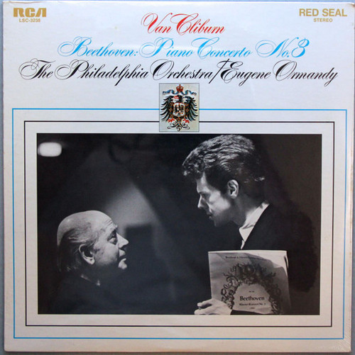 Beethoven* - Van Cliburn, The Philadelphia Orchestra, Eugene Ormandy - Piano Concerto No. 3 (LP)_3994973041