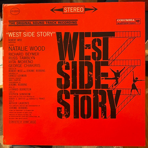 Leonard Bernstein - West Side Story (The Original Sound Track Recording) (LP, Album, Pit)