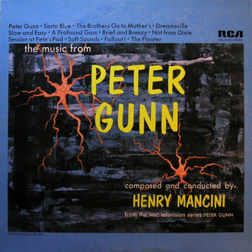 Henry Mancini - The Music From Peter Gunn (LP, Album, RE)