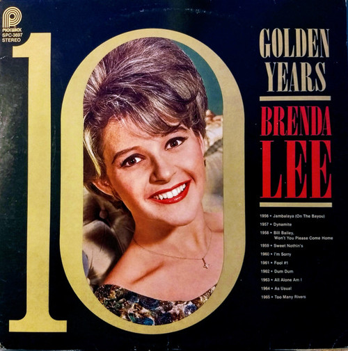 Brenda Lee - 10 Golden Years (LP, Comp, RE)