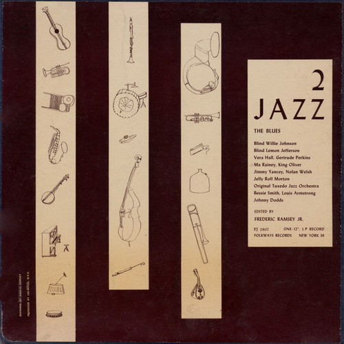 Various - Jazz Volume 2: The Blues (LP, Comp, RE)