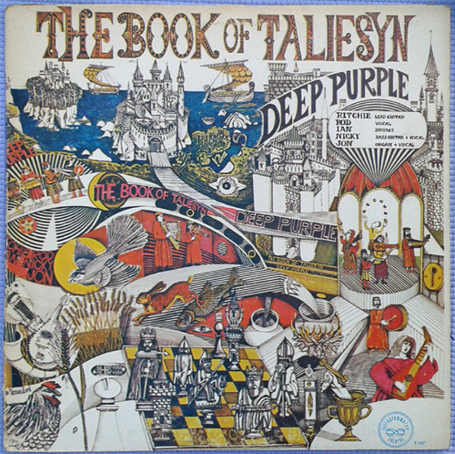 Deep Purple - The Book Of Taliesyn (LP, Album)