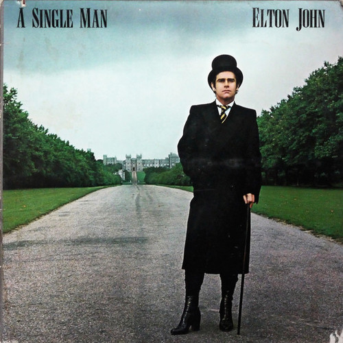 Elton John - A Single Man (LP, Album, Mon)_4001754820