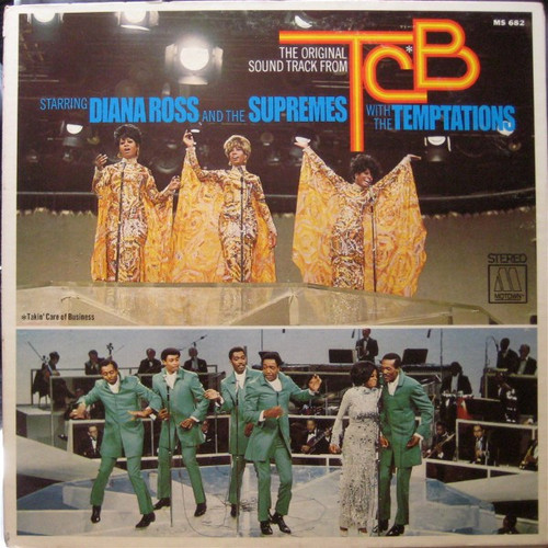 Diana Ross And The Supremes* With The Temptations - (The Original Soundtrack From) TCB (LP, Album, Gat)