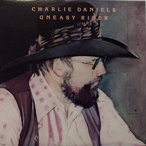 Charlie Daniels - Uneasy Rider (LP, Album, RE, Pit)