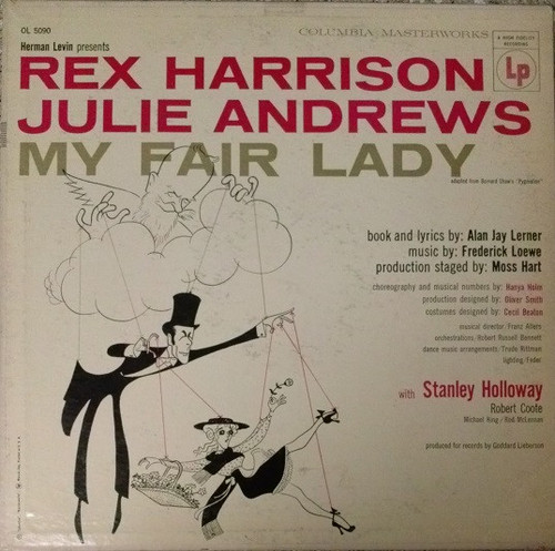 Rex Harrison, Julie Andrews - My Fair Lady (LP, Album, Mono, Bri)_4008650518