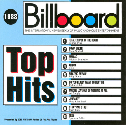 Various - Billboard Top Hits - 1983 (CD, Comp, RP)