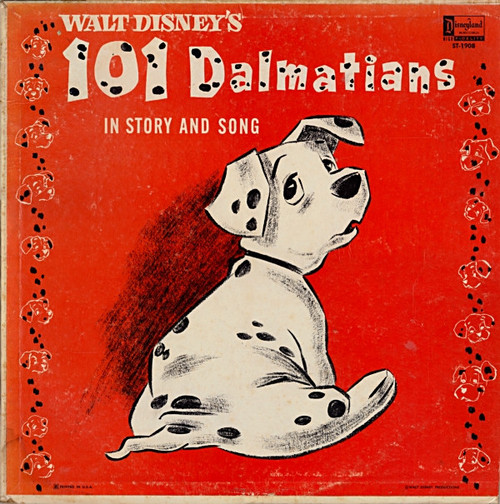 Ginny Tyler - 101 Dalmatians In Story And Song (LP, Album, Mono)