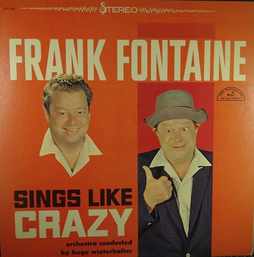 Frank Fontaine - Sings Like Crazy (LP, Album)_4027741159