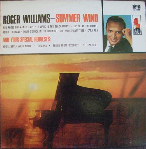 Roger Williams (2) - Summer Wind And Your Special Requests (LP)