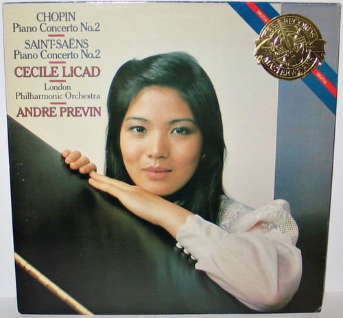 Chopin*, Saint-Saëns*, Cecile Licad, London Philharmonic Orchestra, Andre Previn* - Piano Concerto No. 2 / Piano Concerto No. 2 (LP, Album)