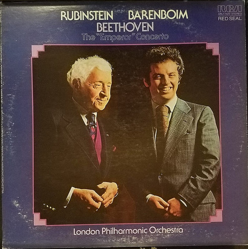 Rubinstein*, Barenboïm*, Beethoven*, London Philharmonic Orchestra - Concerto No. 5 in E-Flat, Op. 73 (LP, Album, Ind)