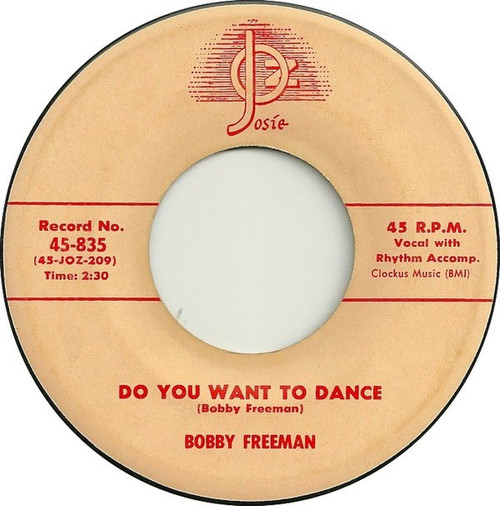 Bobby Freeman - Do You Want To Dance (7", Single)