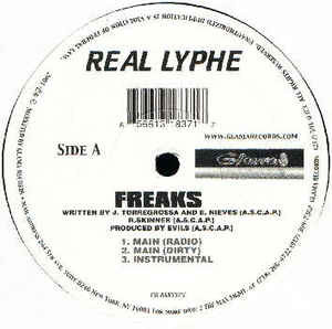 Real Lyphe - Freaks  (12", Single)