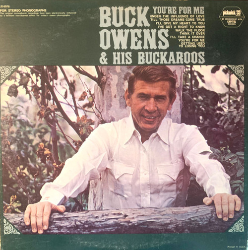 Buck Owens & His Buckaroos* - You're For Me (LP, Comp, RE)