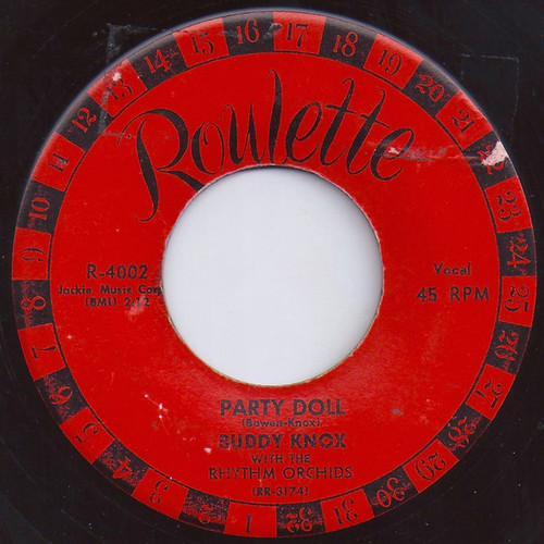 Buddy Knox With The Rhythm Orchids - Party Doll (7")