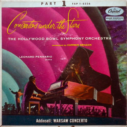 Addinsell*, The Hollywood Bowl Symphony Orchestra Conducted By Carmen Dragon - Warsaw Concerto (7")
