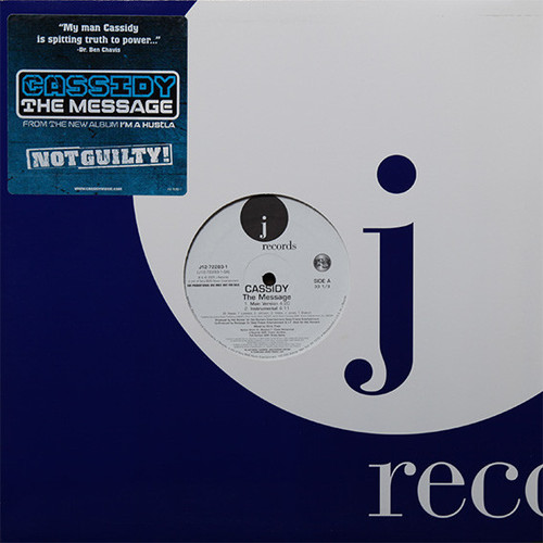 Cassidy (3) - The Message (12", Single, Promo)