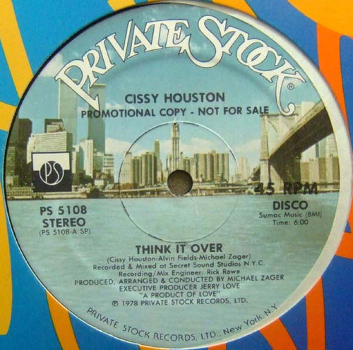Cissy Houston - Think It Over (12", Promo)