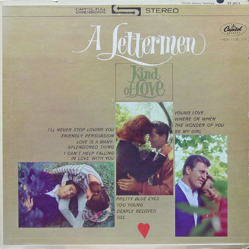 The Lettermen - A Lettermen Kind Of Love (LP, Album, Scr)