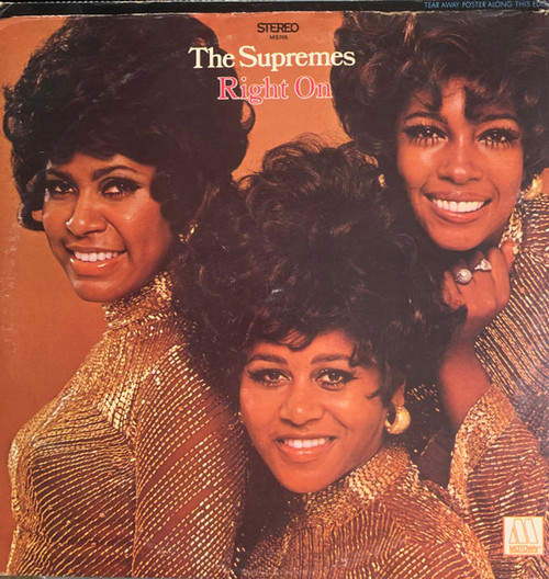 The Supremes - Right On (LP, Album)