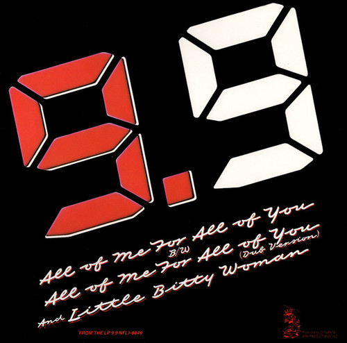 9.9 - All Of Me For All Of You (12")