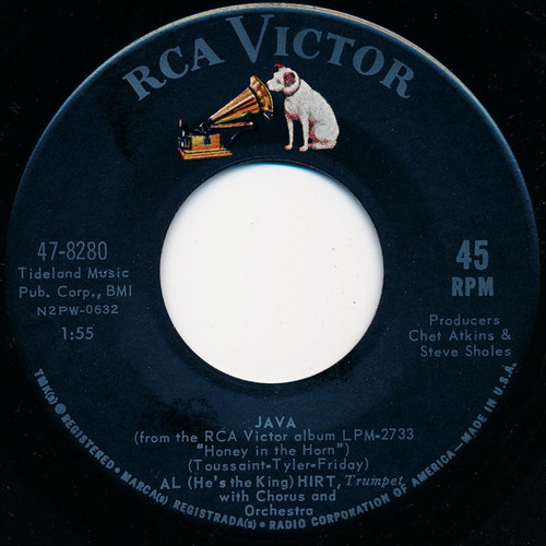 Al (He's The King) Hirt* - Java (7", Single, Ind)