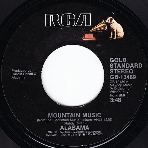 Alabama - Mountain Music / Feels So Right (7", RE)