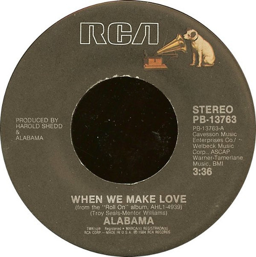 Alabama - When We Make Love (7", Single)