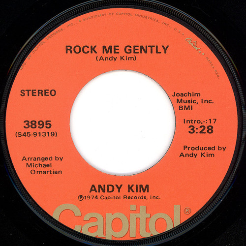 Andy Kim - Rock Me Gently (7", Single, Win)