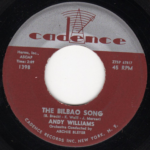 Andy Williams - The Bilbao Song (7", Single)