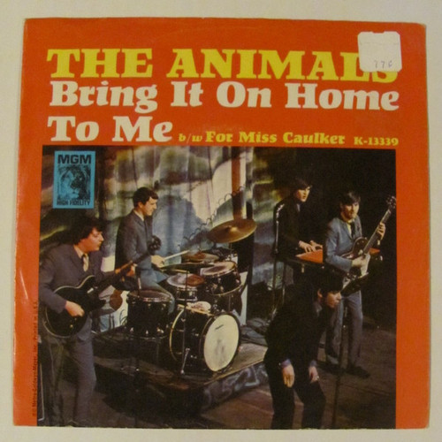 The Animals - Bring It On Home To Me  (7", Single)