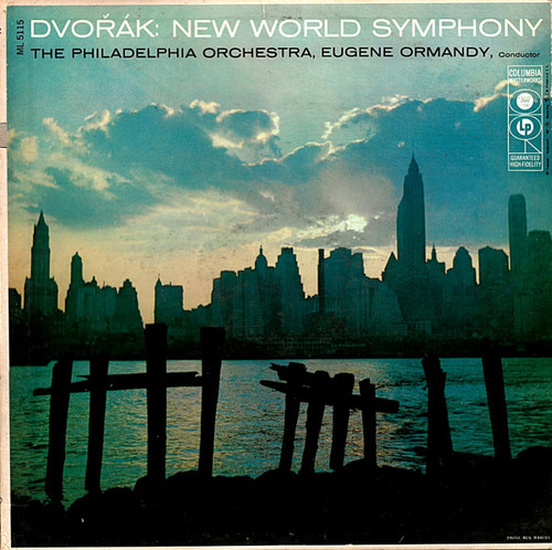 Dvořák* - The Philadelphia Orchestra, Eugene Ormandy - New World Symphony (LP, Album, Mono)