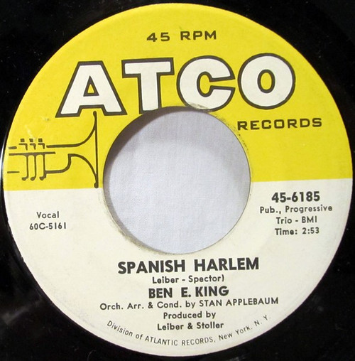 Ben E. King - Spanish Harlem / First Taste Of Love (7", Single)