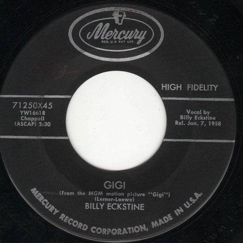 Billy Eckstine - Gigi / Trust In Me (7", Single)