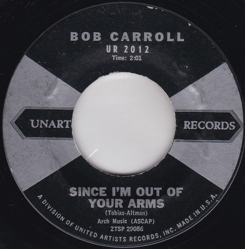 Bob Carroll - I Can't Get You Out Of My Heart (7", Single, Styrene)