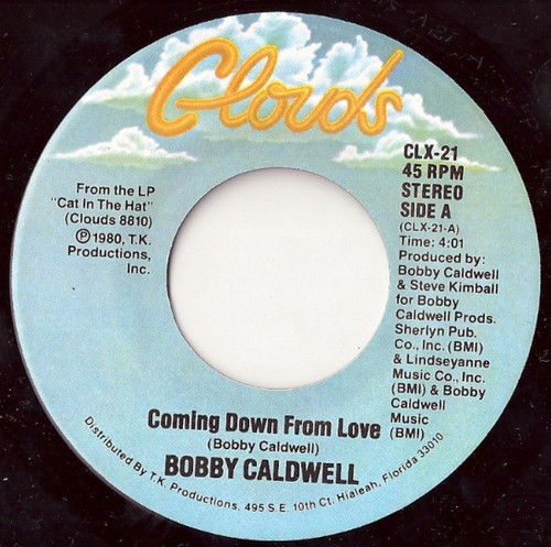 Bobby Caldwell - Coming Down From Love (7", Single)