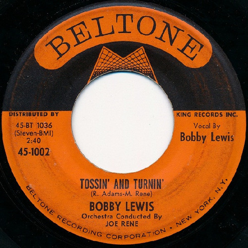 Bobby Lewis - Tossin' And Turnin'  /  Oh Yes, I Love You (7", Single)